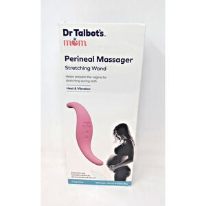 Brand New Dr. Talbot's Mom Perineal Massager Wand Heat Vibration Carry Bag